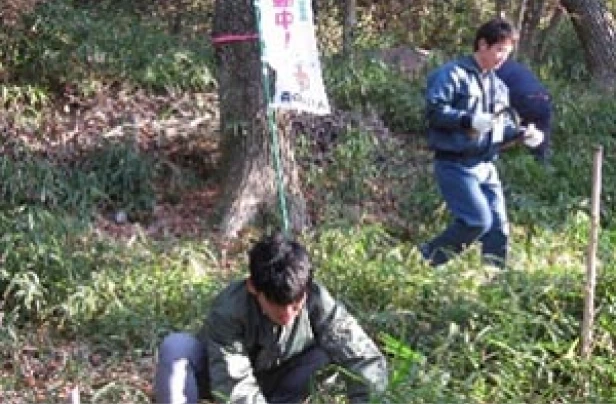 「森の世話人」活動の様子1