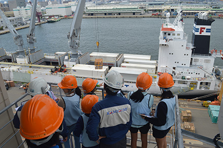 Sea work experience (Kodomo Waku)